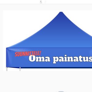 Painatus 2m kattokankaan helmaan